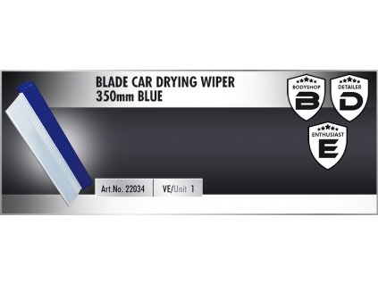 Scholl BLADE Car Drying Wiper 35cm blue stěrka na vodu