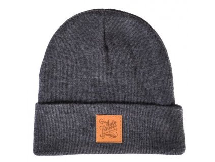 auto finesse knitted beanie dark