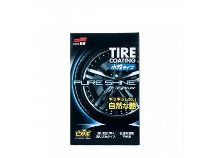 soft99 tire coating pure shine
