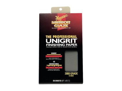 Meguiars Unigrit Finishing Paper 3000 Grit6 1 ks unikatniho brusneho papiru 2018418152745