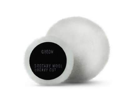 Gyeon Q2M Rotary Wool Heavy Cut 2-pack 80mm silný leštící kotouč
