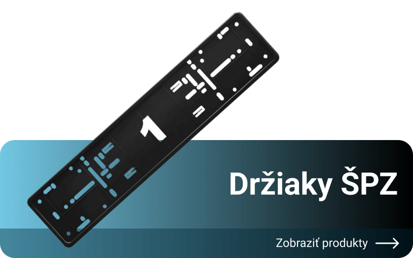 Držiaky ŠPZ