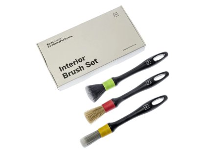 467 koch chemie interior brush set detailingova sada 3 ks stetcov pre cistenie interieru