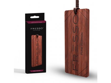 Dřevěný přívěsek s vůní Fresso Pure Passion