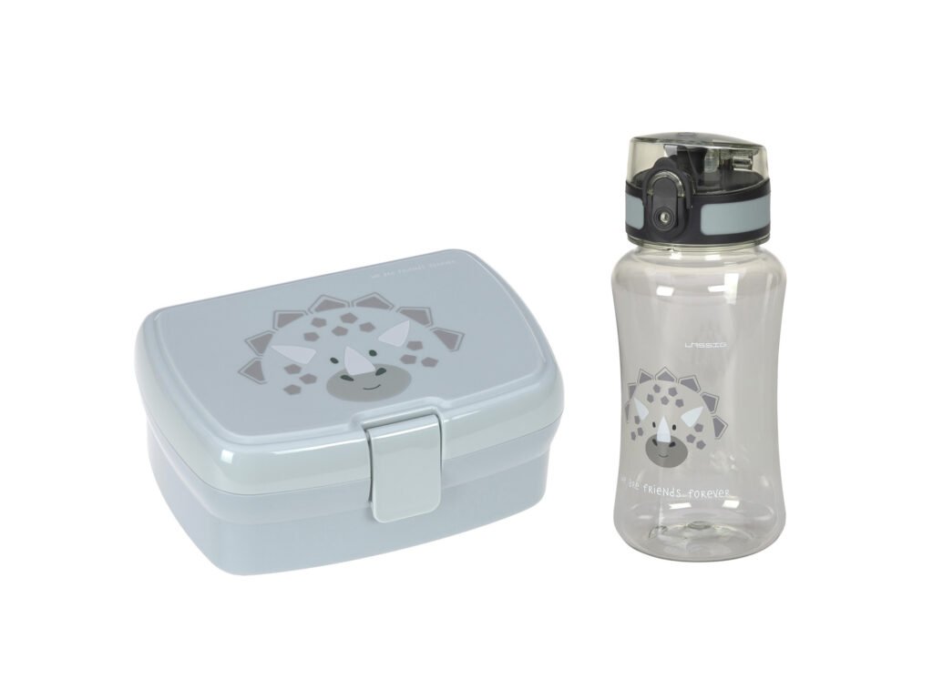 LÄSSIG Lunch Set 2023 About Friends dino green