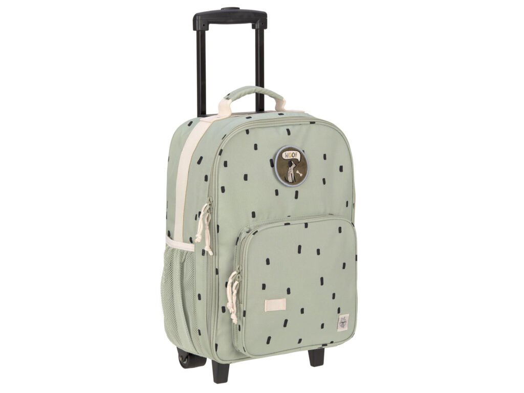 LÄSSIG Trolley Happy Prints light olive