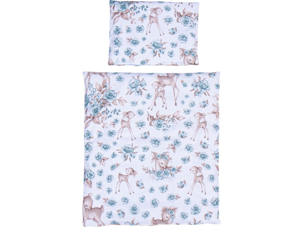 10354 1 2758 souprava do kocarku srnecek tyrkysova med