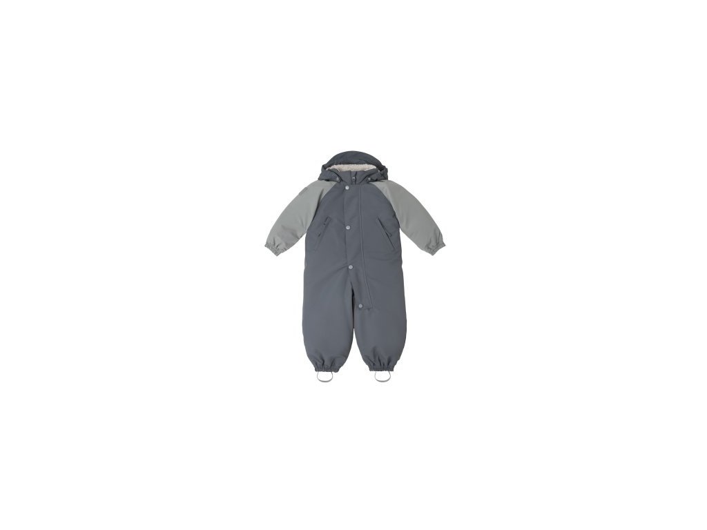 LEOKID Zimní kombinéza Color Block Fjord Gray vel. 18 - 24 měsíců (vel. 86)