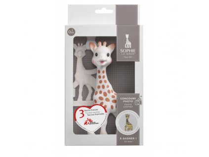 Vulli Žirafa Sophie dárková sada (žirafa + kousátko)
