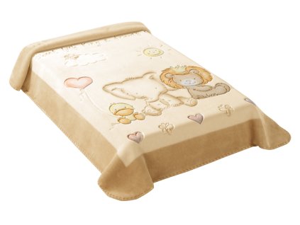 3476 2 deka pro miminko 547 bezova 80 x 110 cm
