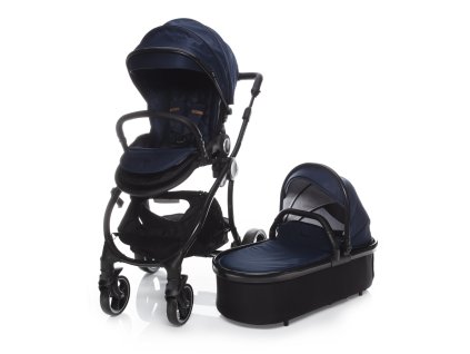 Kočárek Mystic, Royal Blue/Black