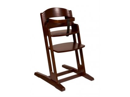 Baby Dan Dřevěná jídelní židlička BabyDan DanChair Walnut