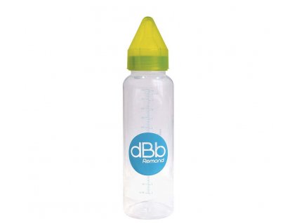 dBb Remond dBb dětská lahvička PP 360ml, savička 4+měs. silikon, Green