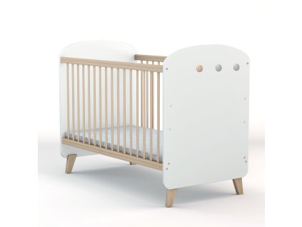 Postýlka Faktum Colette 60x120 cm Lišta proti okusu: s lištou
