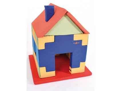 Bind a Bery Kft. Hrací dětský domeček Tetris z molitanu
