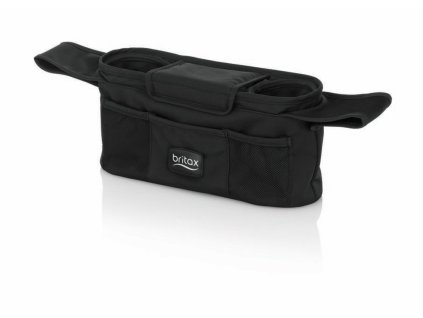 Organizér na kočárek, Black, Černá