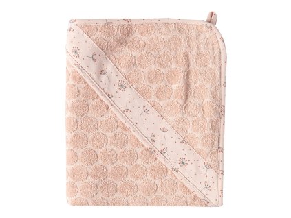 21149 1 rucnik s kapuci frote bebe jou fabulous wish pink