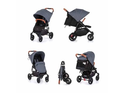 VALCO BABY Kočárek sportovní Snap 4 Flat Matte LTD Edition Glacier, ekokůže
