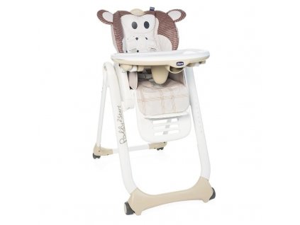 CHICCO Židlička jídelní Polly2Start - Monkey