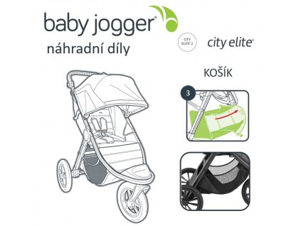 BabyJogger KOŠÍK CITY ELITE 2