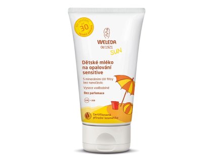 WELEDA Dětské mléko na opalování SPF30 sensitive 150 ml