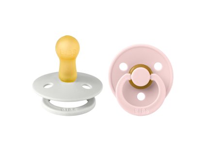 BIBS Colour cumliky z prirodneho kaucuku 2ks Haze Blossom velkost 2