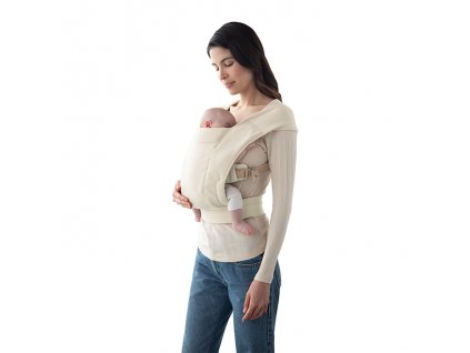 ERGOBABY Nosítko Embrace - soft knit - Cream