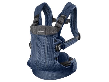 Babybjorn nosítko HARMONY Navy blue 3D mesh/Jersey