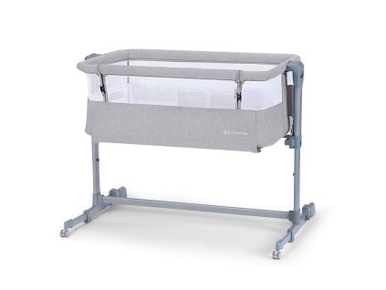 KINDERKRAFT SELECT Postýlka dětská polohovatelná Neste Air Grey, Premium