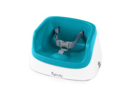 INGENUITY Podsedák na jídelní židli SmartClean Toddler - Peacock Blue 2r+, do 15 kg