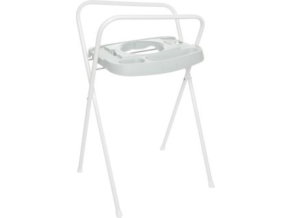 24846 2 kovovy stojan click na detskou vanicku bebe jou 98 cm sepp sky green