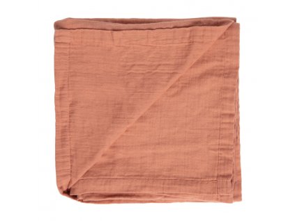 Bebe-Jou Mušelínová plenka Pure Cotton Pink 100x100cm