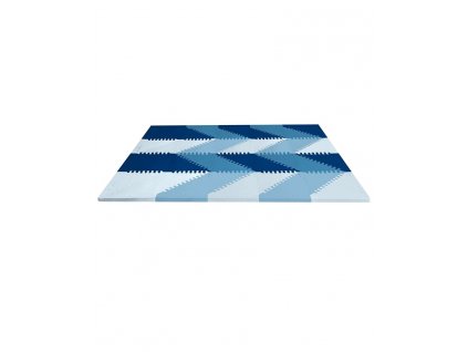SKIP HOP Puzzle pěnové modré 72 ks, 10m+