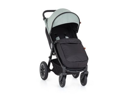 PETITE&MARS Kočárek sportovní Street+ Air Black Iron Green Complete