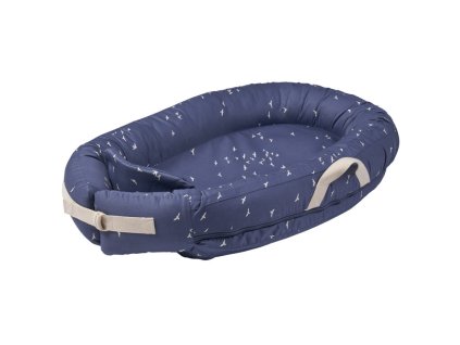 Baby Nest Premium poppy blue flying