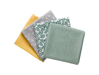 vulli set 4 barevnych plen 70x70 cm