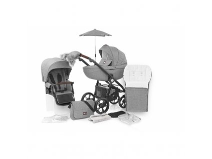 Babystyle Prestige3 Active (black/ brown) 8v1 Nimbus Grey 2022