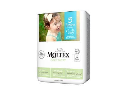 MOLTEX Pure&Nature Pleny jednorázové 5 Junior (11-16 kg) 25 ks