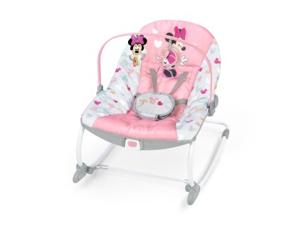 DISNEY BABY Houpátko vibrující Minnie MOuse Forever Besties™ 0m+ do 18 kg