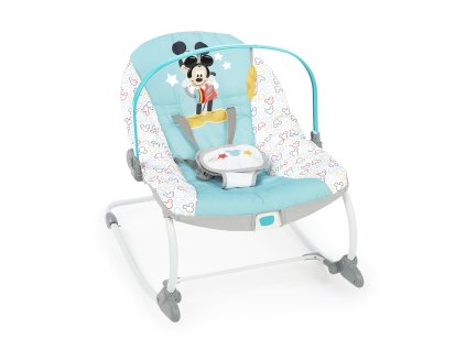 DISNEY BABY Houpátko vibrující Mickey Mouse Original Bestie™ 0m+ do 18 kg