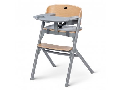 KINDERKRAFT Židlička jídelní 3v1 LIVY Oak, Premium