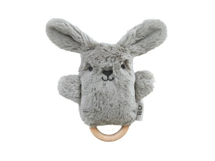 ob designs plysove chrastitko kralicek grey