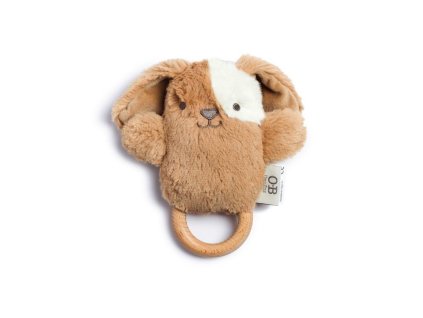 ob designs plysove chrastitko pejsek taupe svetla skvrna