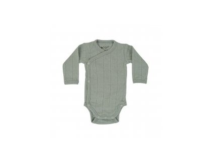LODGER Romper LS Tribe Silt Green 80