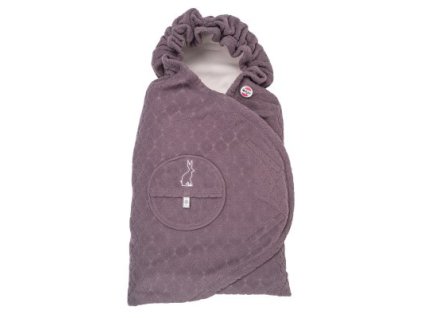 LODGER Wrapper Folklore Fleece Mauve