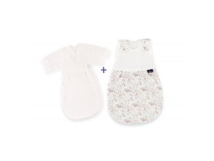 TRÄUMELAND Spací pytel 3dílný set Dschungel 68/74