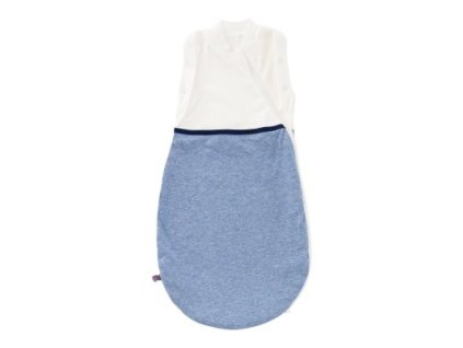 TRÄUMELAND Zavinovací spací pytel „AIR“ Blau meliert 0 - 3 m