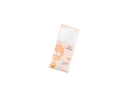 TRÄUMELAND prostěradlo jersey do kočárku 35x78 cm weiss