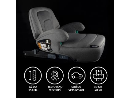 Autosedačka iBooster i-Size, Night Black