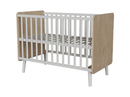 26361 detska postylka 120x60cm faktum peak natural oak white